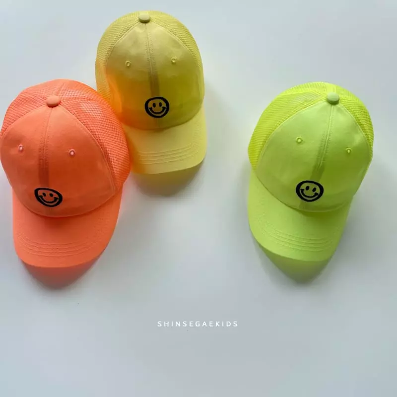 Shinseage Kids - Korean Children Fashion - #Kfashion4kids - Smile Mesh Hat - 6