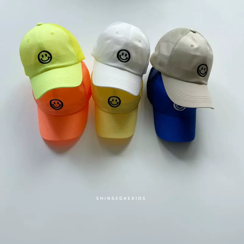 Shinseage Kids - Korean Children Fashion - #discoveringself - Smile Mesh Hat
