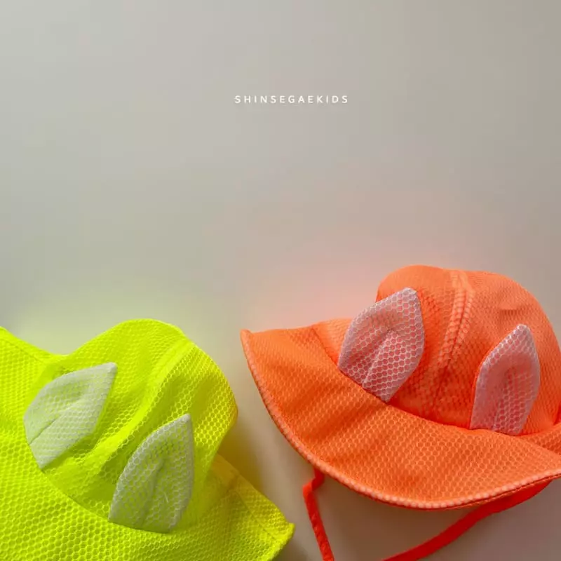 Shinseage Kids - Korean Children Fashion - #fashionkids - Rabbit Mesh String Bucket Hat - 5