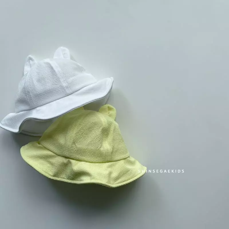 Shinseage Kids - Korean Children Fashion - #fashionkids - Embo Ears Bucket Hat - 3