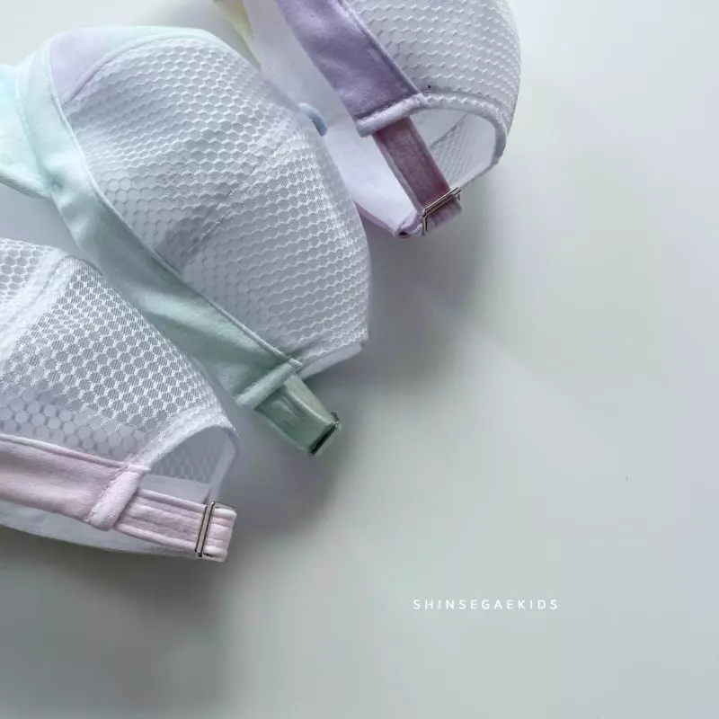 Shinseage Kids - Korean Children Fashion - #kidsshorts - Rainbow Mesh Hat - 2