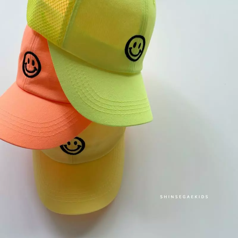 Shinseage Kids - Korean Children Fashion - #littlefashionista - Smile Mesh Hat - 7