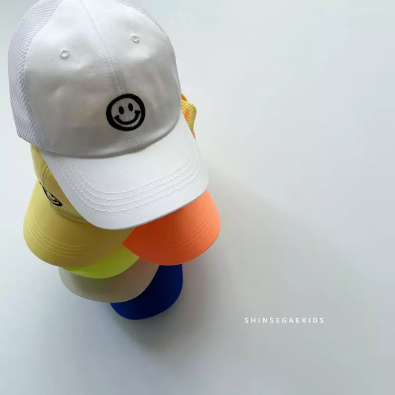 Shinseage Kids - Korean Children Fashion - #magicofchildhood - Smile Mesh Hat - 8