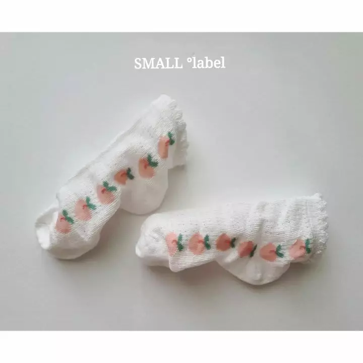 Small Label - Korean Children Fashion - #Kfashion4kids - Peach Socks Set - 7