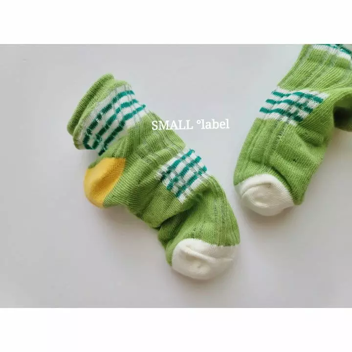 Small Label - Korean Children Fashion - #childrensboutique - Green Puppy Socks Set - 2