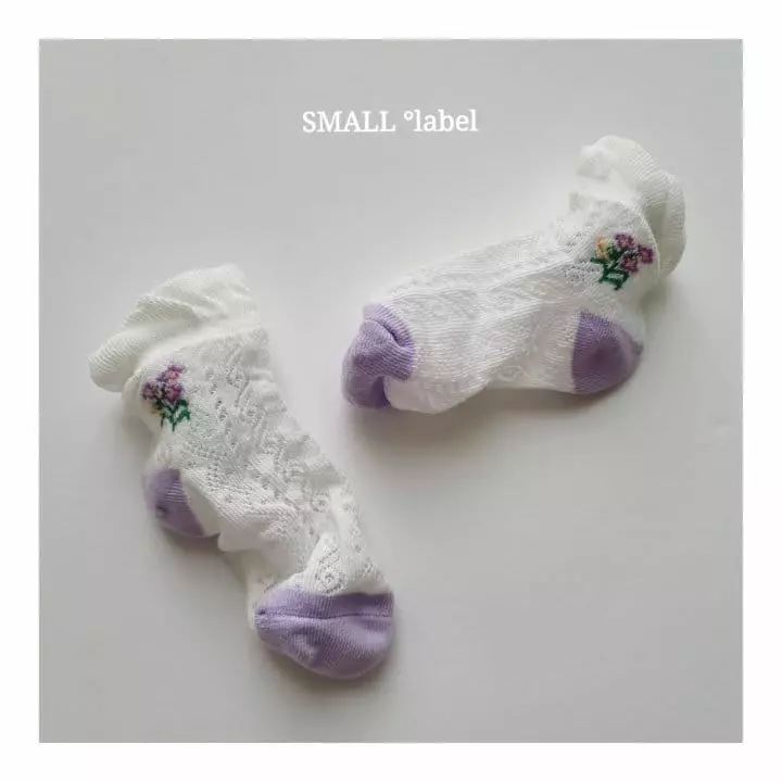 Small Label - Korean Children Fashion - #childrensboutique - Violet Socks Set