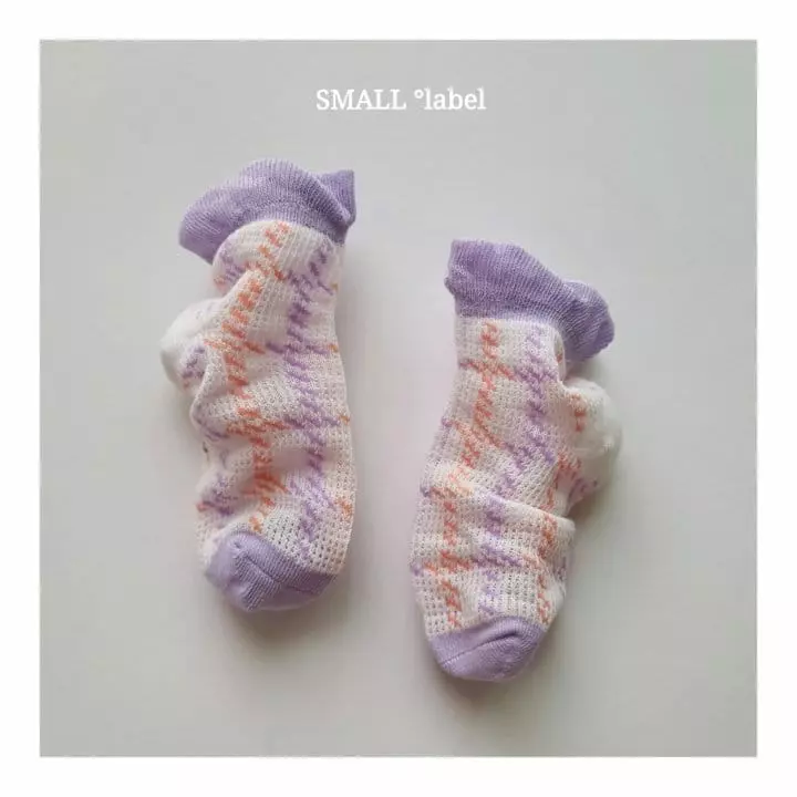 Small Label - Korean Children Fashion - #designkidswear - Violet Socks Set - 2