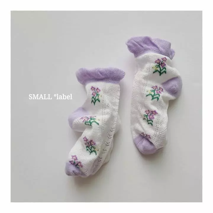 Small Label - Korean Children Fashion - #discoveringself - Violet Socks Set - 3