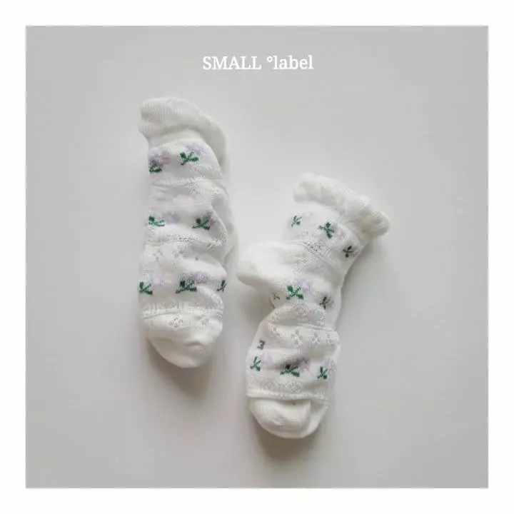 Small Label - Korean Children Fashion - #discoveringself - Violet Socks Set - 4