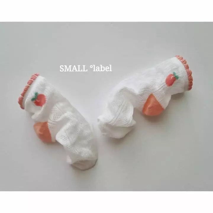 Small Label - Korean Children Fashion - #fashionkids - Peach Socks Set - 3