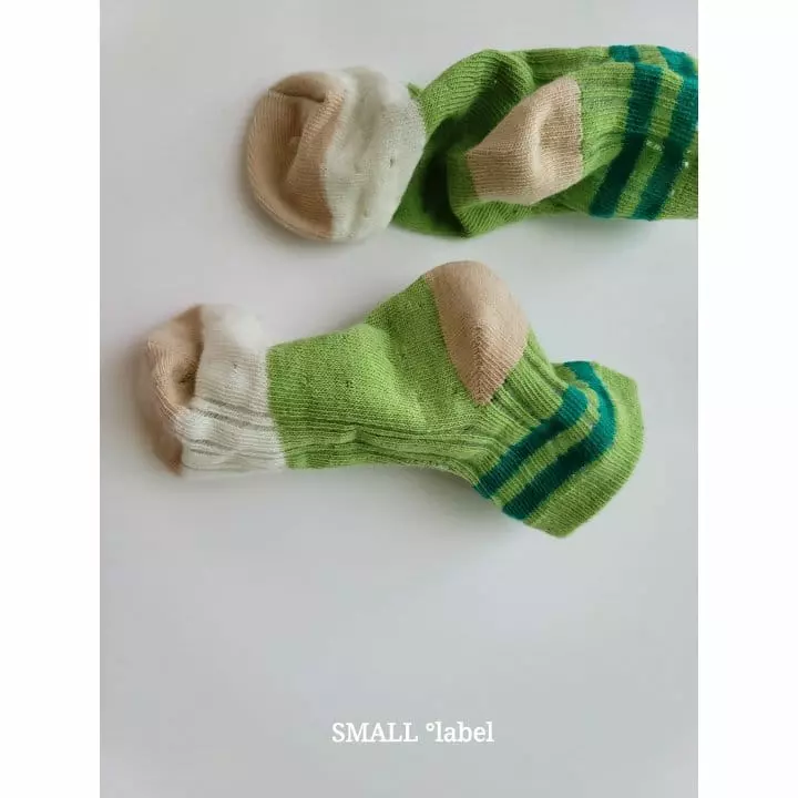 Small Label - Korean Children Fashion - #kidsshorts - Green Puppy Socks Set - 6