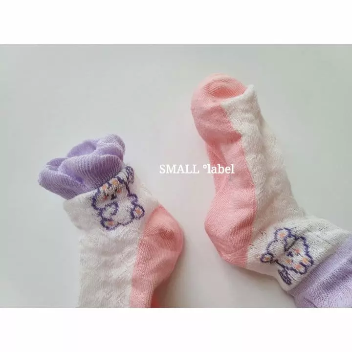 Small Label - Korean Children Fashion - #kidsshorts - Rabbit Socks Set - 4