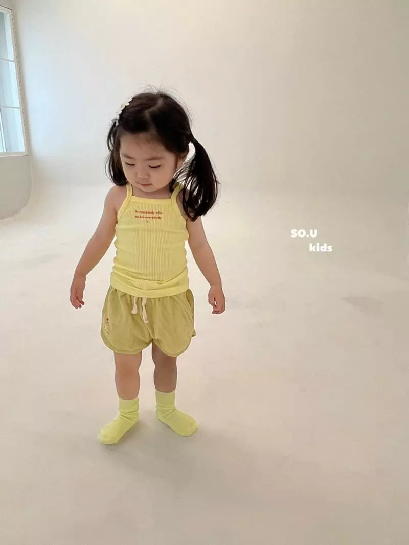 So U - Korean Children Fashion - #Kfashion4kids - Somebody Sleeveless Tee - 6