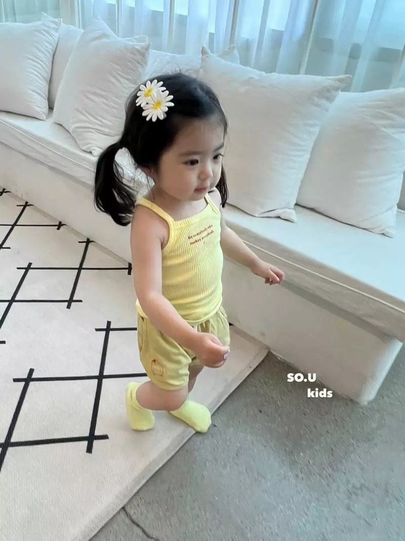 So U - Korean Children Fashion - #childofig - Somebody Sleeveless Tee - 12