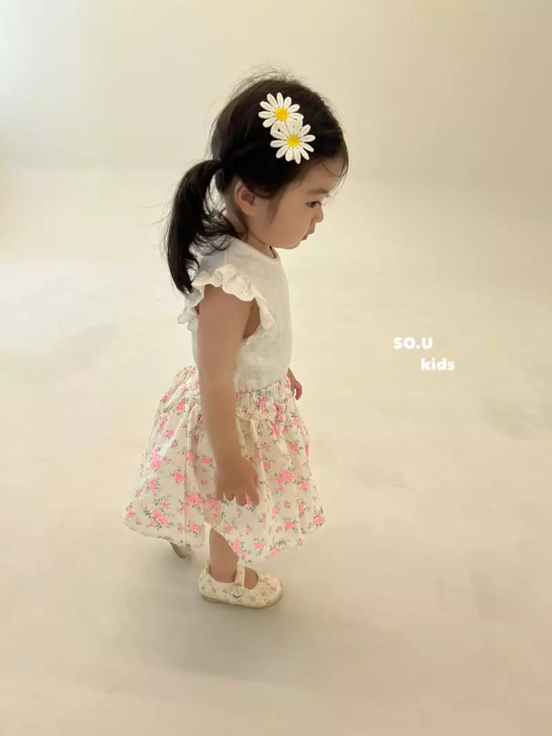 So U - Korean Children Fashion - #childofig - Lace Wing Tee - 10