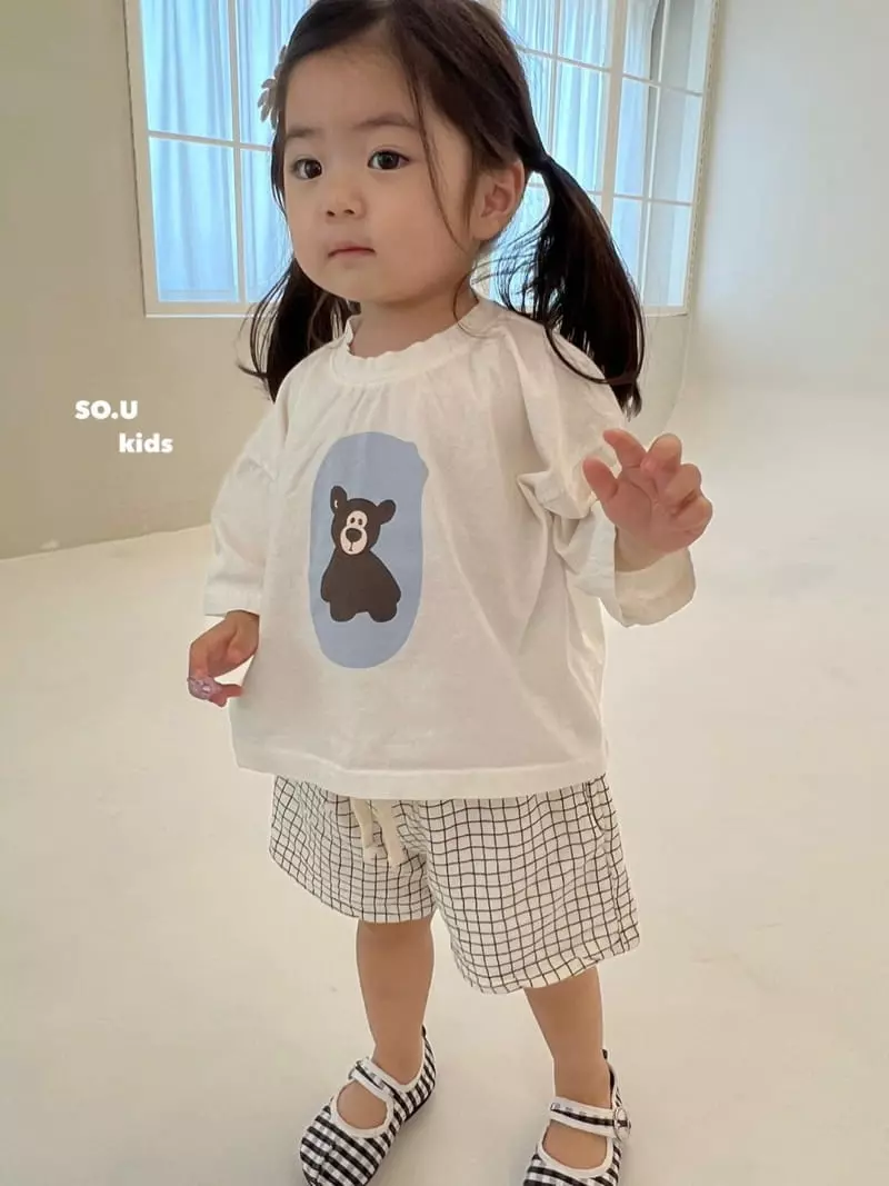 So U - Korean Children Fashion - #childofig - Bear Tee - 7