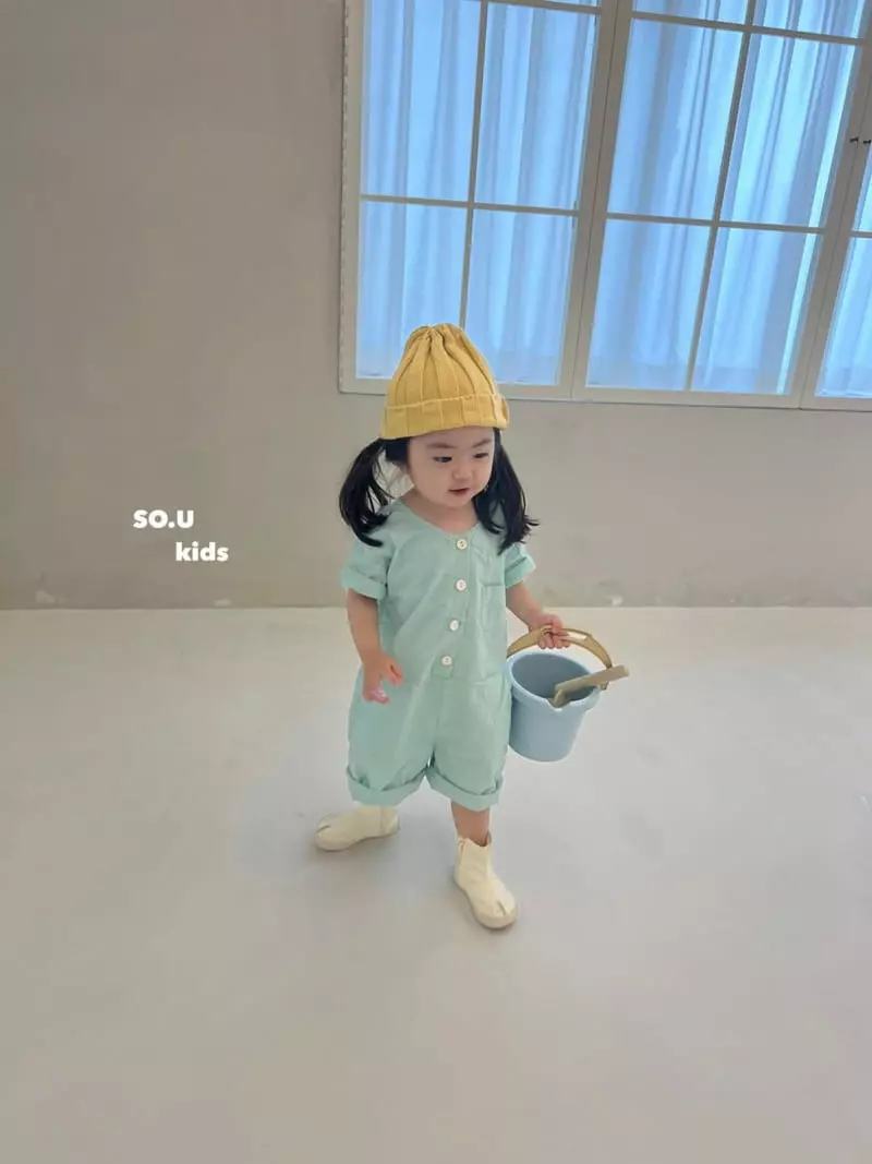 So U - Korean Children Fashion - #prettylittlegirls - Ready Jumpsuit - 4