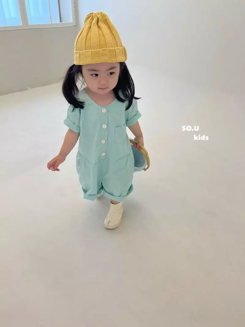 So U - Korean Children Fashion - #childrensboutique - Ready Jumpsuit - 6