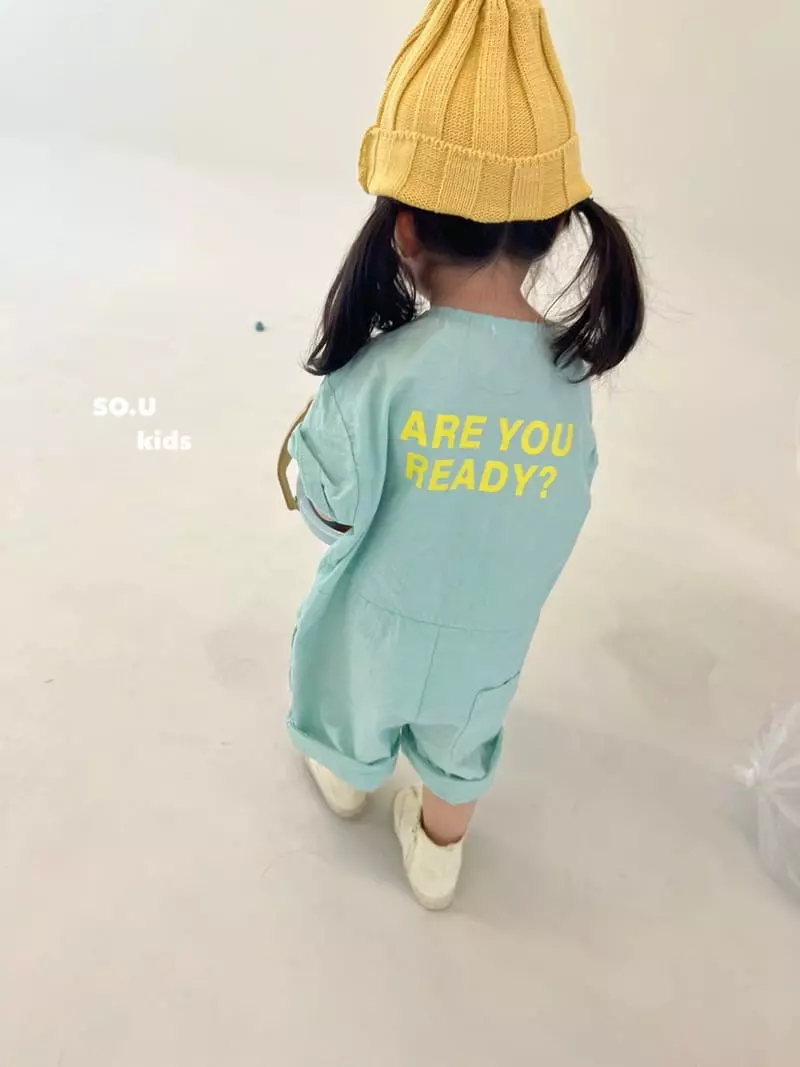 So U - Korean Children Fashion - #designkidswear - Ready Jumpsuit - 7