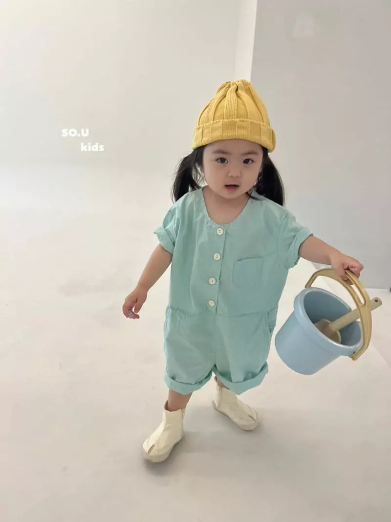 So U - Korean Children Fashion - #kidsshorts - Ready Jumpsuit - 10