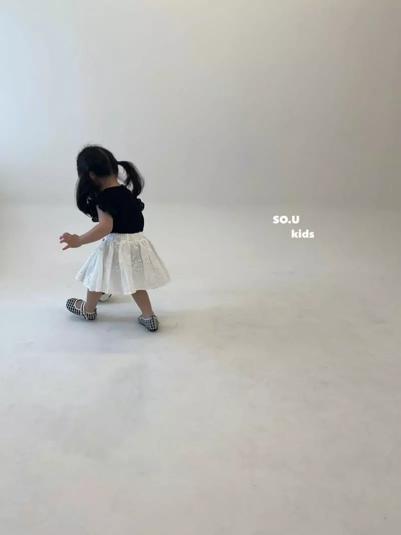 So U - Korean Children Fashion - #magicofchildhood - Lace Wing Tee - 6