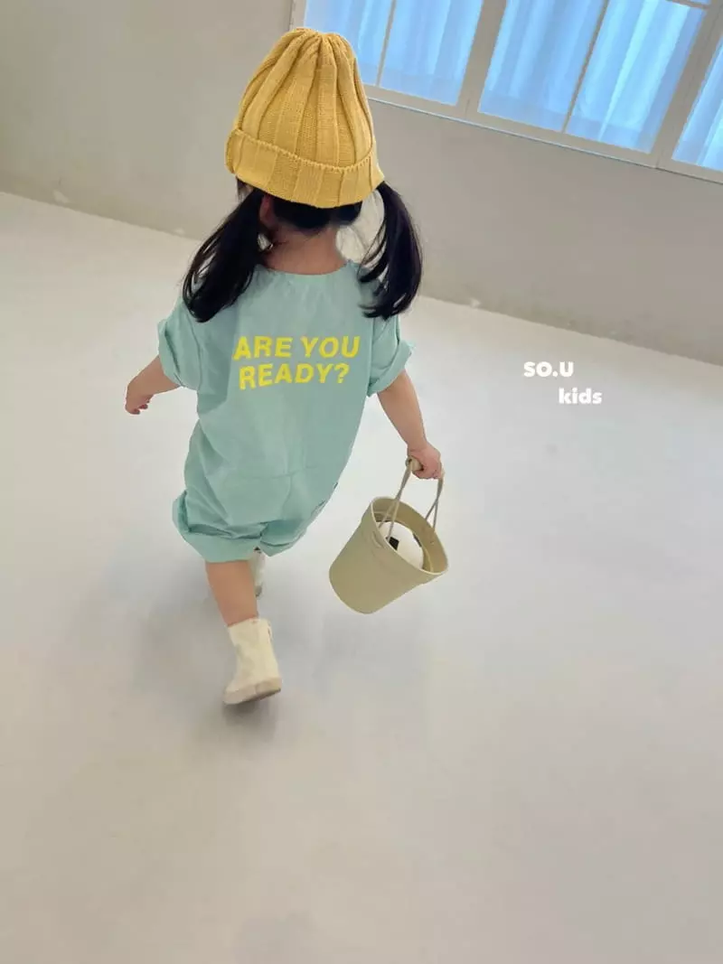 So U - Korean Children Fashion - #magicofchildhood - Ready Jumpsuit