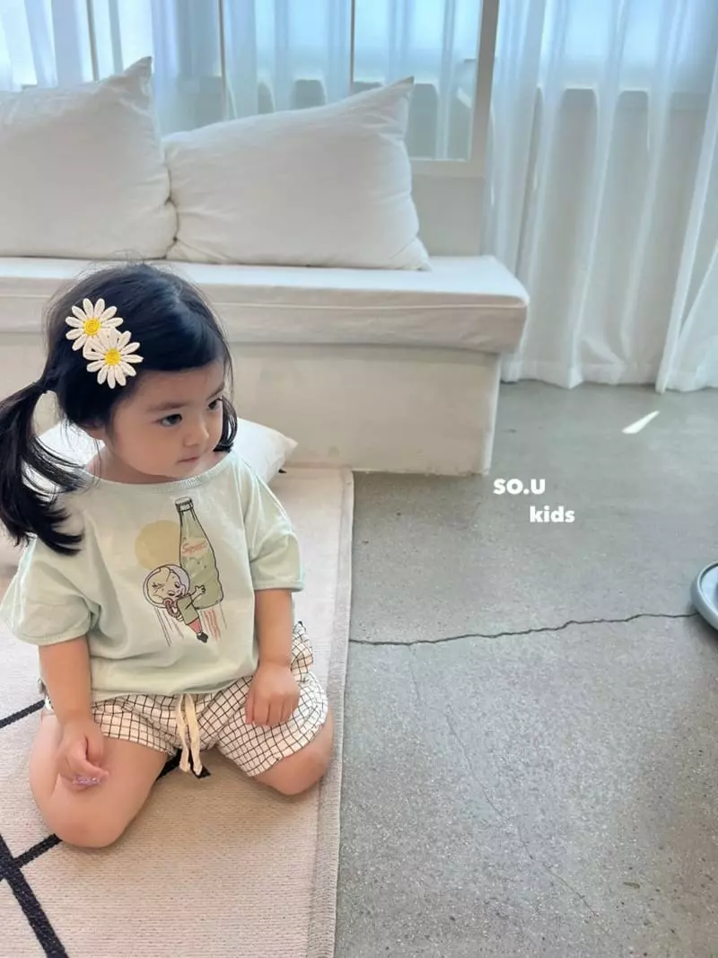 So U - Korean Children Fashion - #minifashionista - Space Girl Tee - 12