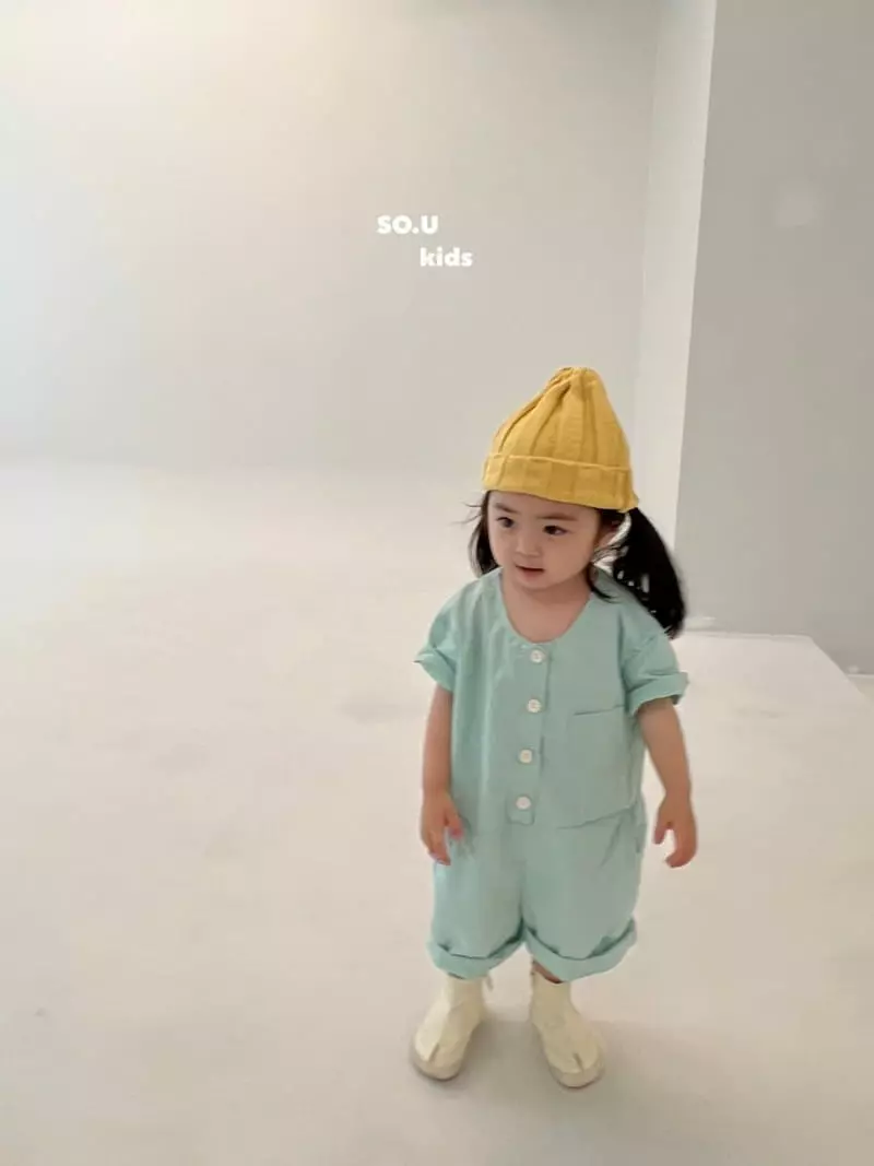 So U - Korean Children Fashion - #minifashionista - Ready Jumpsuit - 2