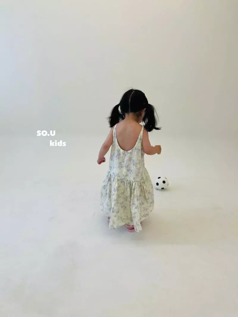 So U - Korean Children Fashion - #prettylittlegirls - Unbal String One-piece - 11