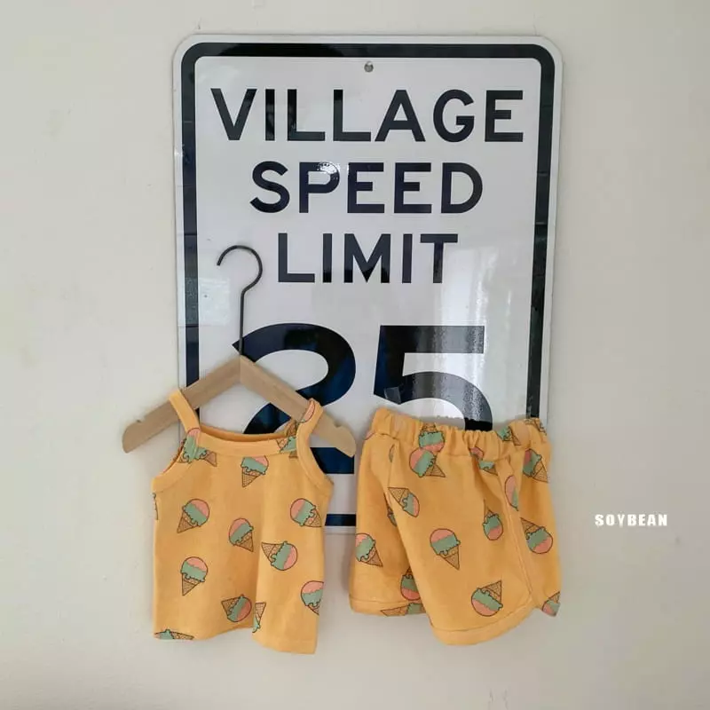 Soybean - Korean Children Fashion - #Kfashion4kids - Ice Cream Top Bottom Set - 9