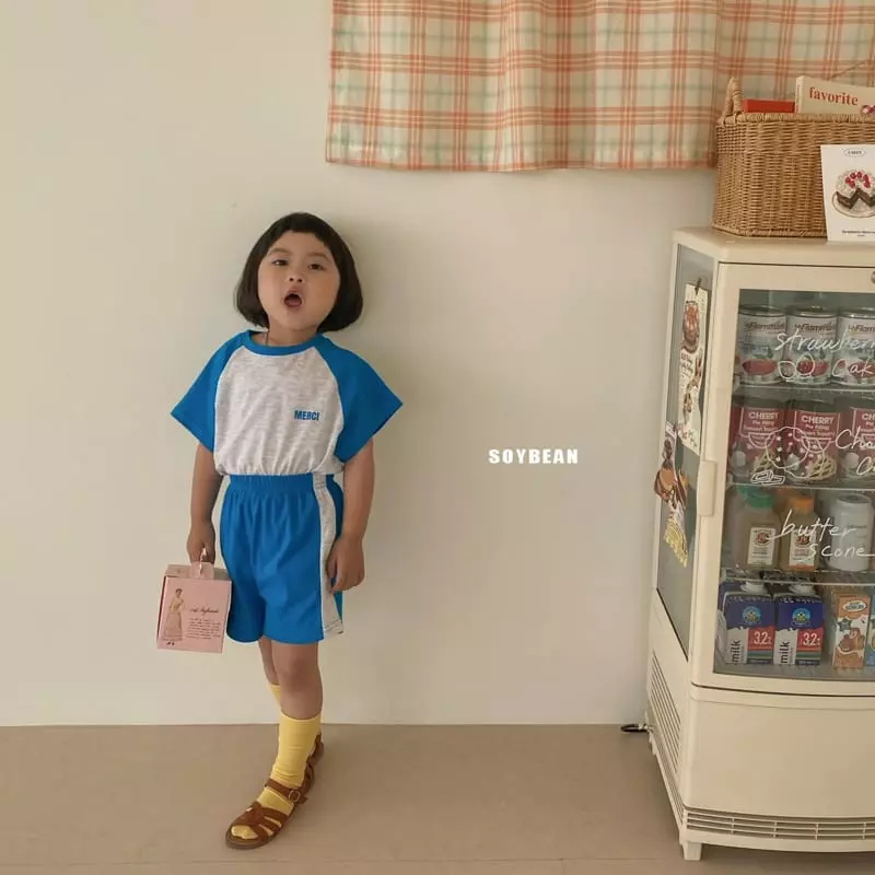 Soybean - Korean Children Fashion - #kidzfashiontrend - Merci Top Bottom Set - 4
