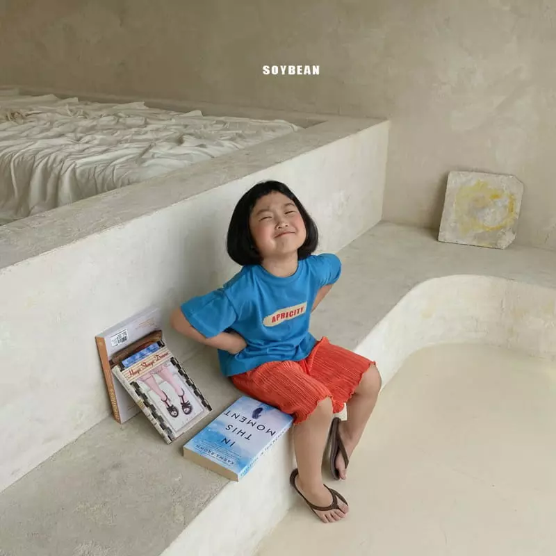 Soybean - Korean Children Fashion - #childofig - Air Point Paint Tee - 5