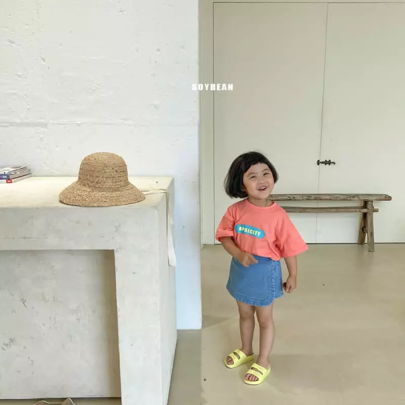 Soybean - Korean Children Fashion - #childofig - Denim Skirt Pants - 8