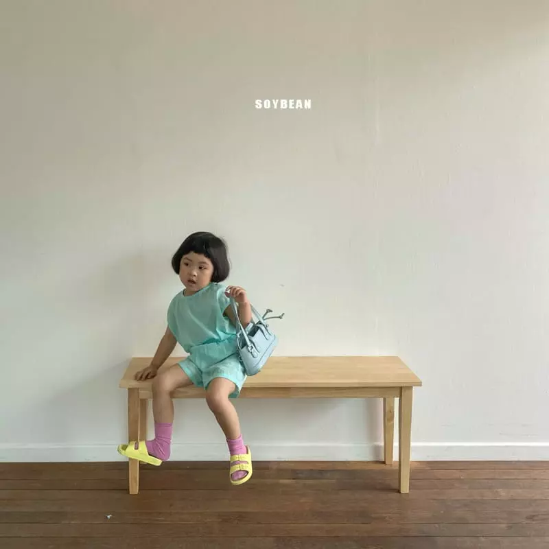 Soybean - Korean Children Fashion - #designkidswear - Wind Song Top Bottom Set - 5