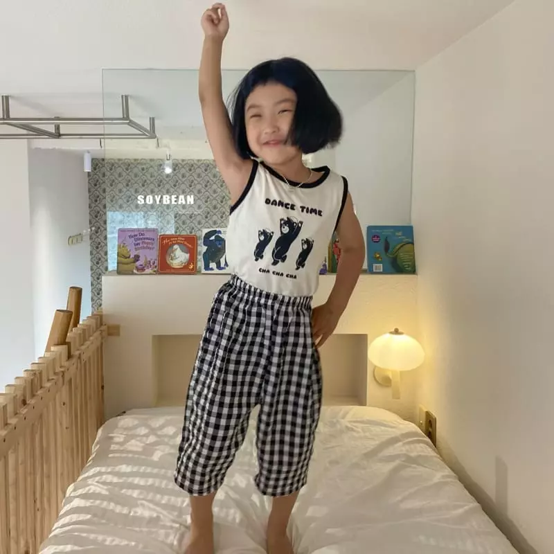 Soybean - Korean Children Fashion - #designkidswear - Chachacha Top Bottom Set - 2