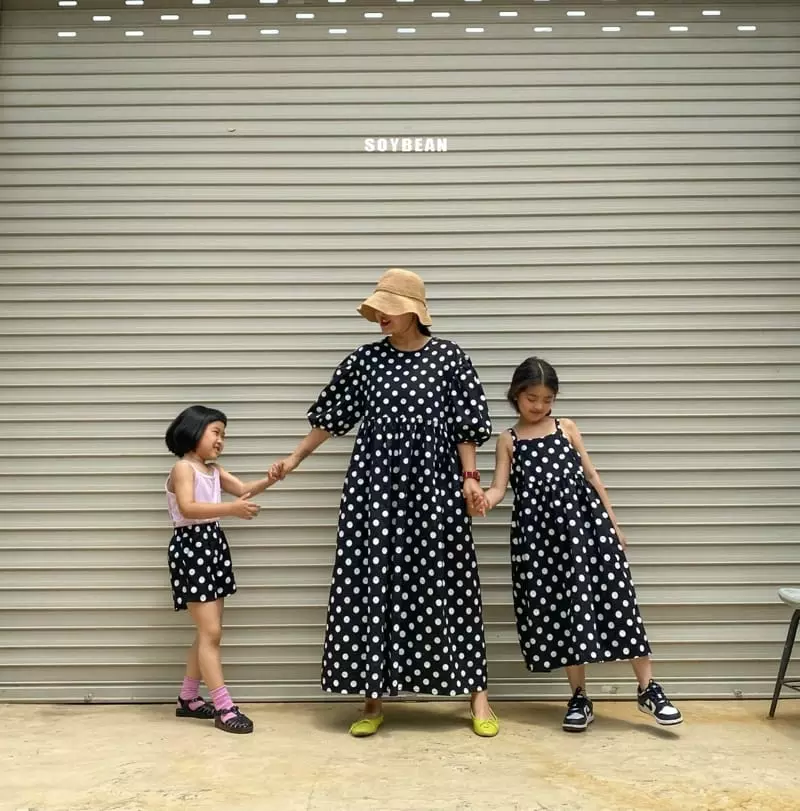 Soybean - Korean Children Fashion - #childrensboutique - Dot Shorts - 4