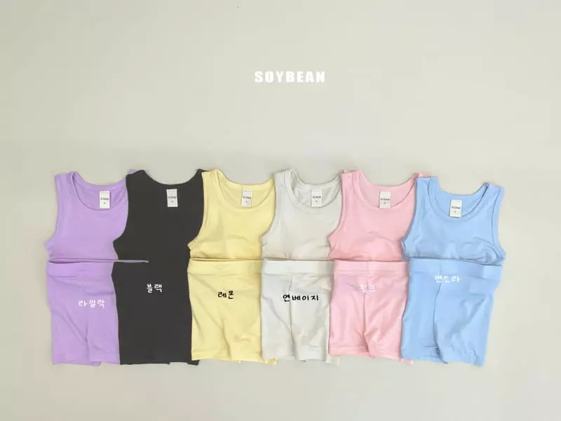 Soybean - Korean Children Fashion - #designkidswear - Sleeveless Slim Easywear - 12