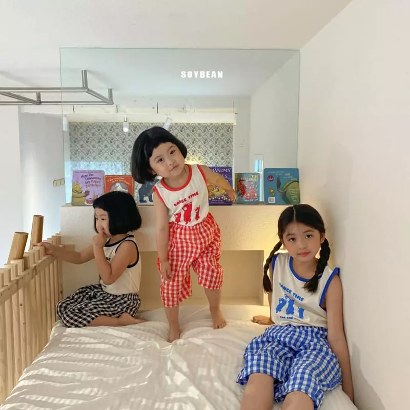 Soybean - Korean Children Fashion - #discoveringself - Chachacha Top Bottom Set - 3