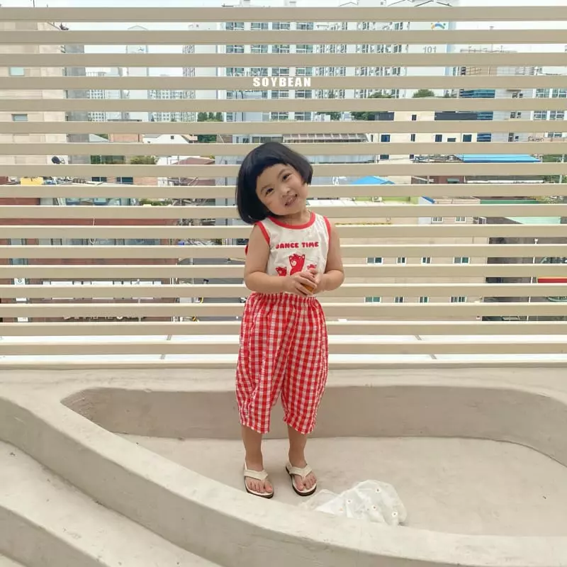 Soybean - Korean Children Fashion - #discoveringself - Chachacha Top Bottom Set - 4