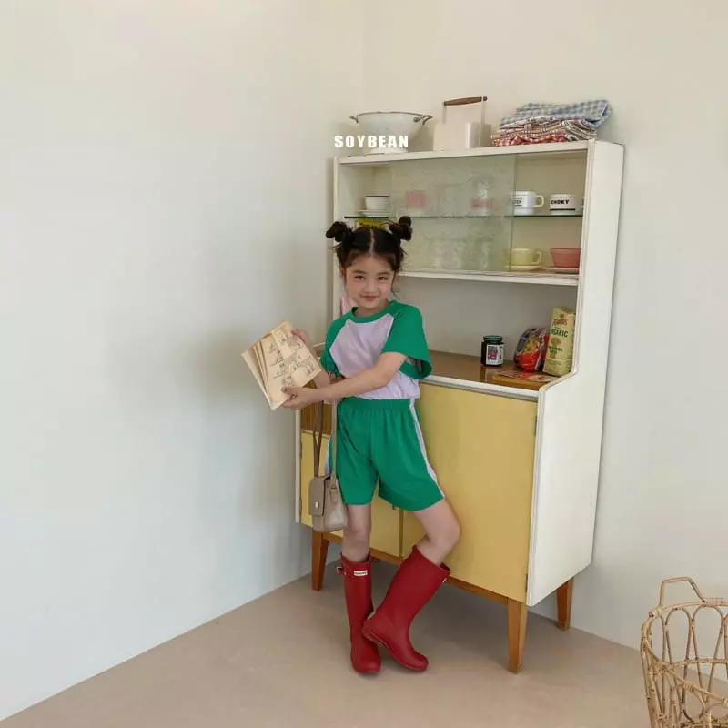 Soybean - Korean Children Fashion - #kidsshorts - Merci Top Bottom Set