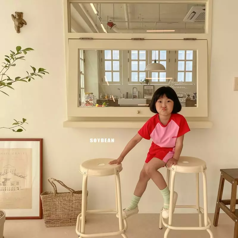 Soybean - Korean Children Fashion - #kidsstore - Merci Top Bottom Set - 2
