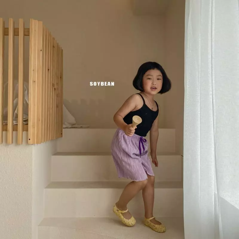 Soybean - Korean Children Fashion - #kidzfashiontrend - Pleat Shorts - 11