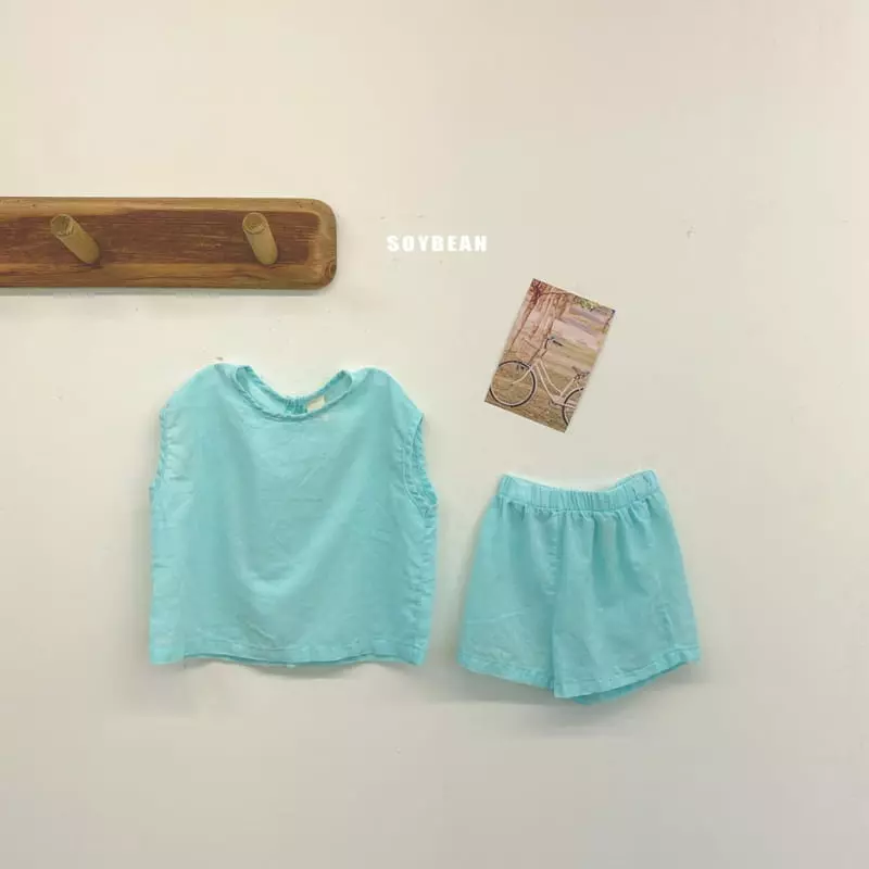 Soybean - Korean Children Fashion - #kidzfashiontrend - Wind Song Top Bottom Set - 10