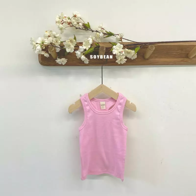 Soybean - Korean Children Fashion - #littlefashionista - Rib Mago Sleeveless - 7