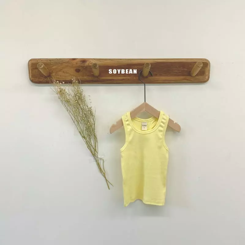 Soybean - Korean Children Fashion - #minifashionista - Rib Mago Sleeveless - 9