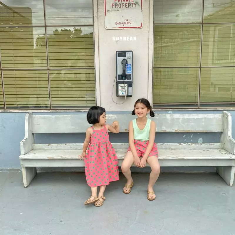 Soybean - Korean Children Fashion - #prettylittlegirls - Dot One-piece