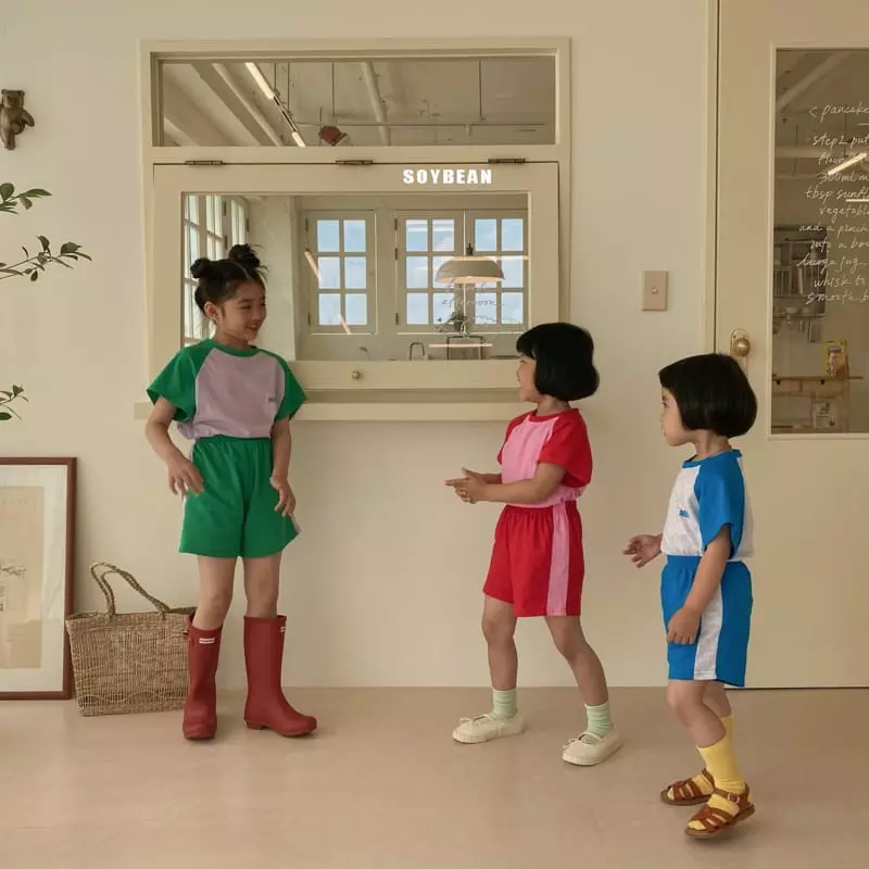 Soybean - Korean Children Fashion - #stylishchildhood - Merci Top Bottom Set - 11