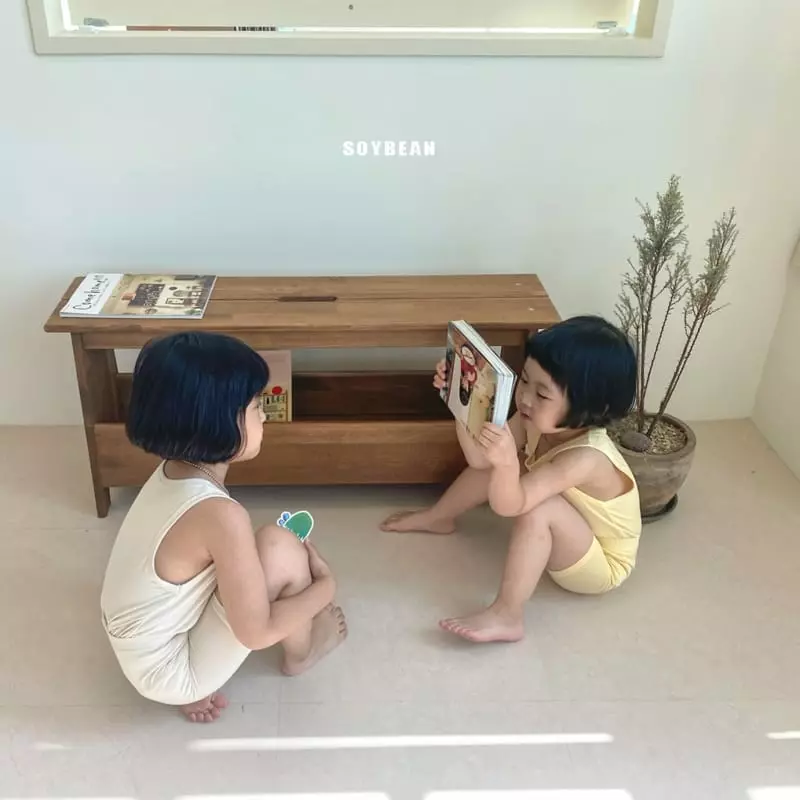 Soybean - Korean Children Fashion - #stylishchildhood - Sleeveless Slim Easywear - 9