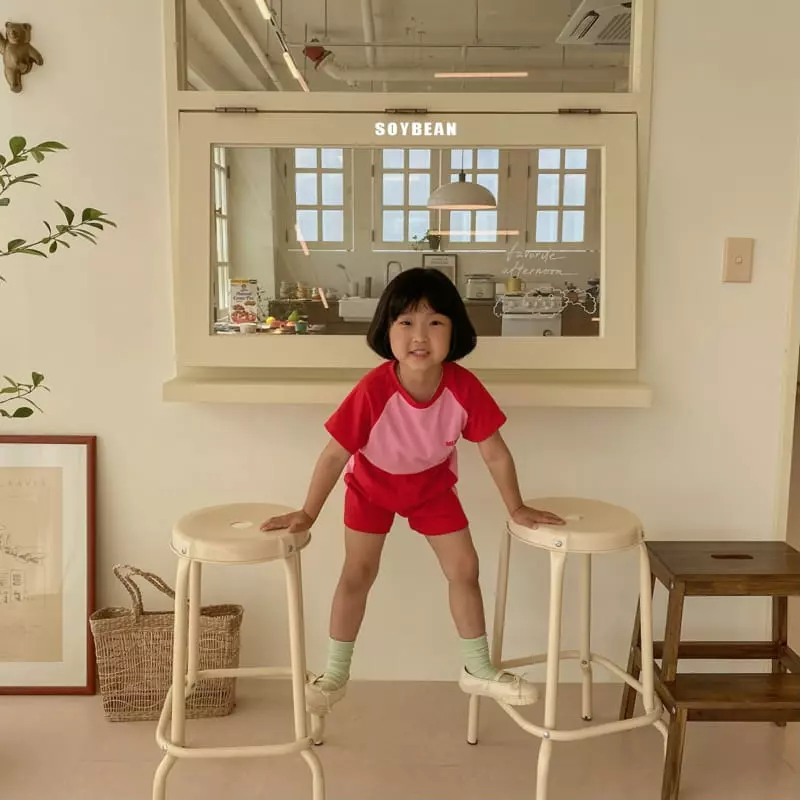 Soybean - Korean Children Fashion - #toddlerclothing - Merci Top Bottom Set - 10