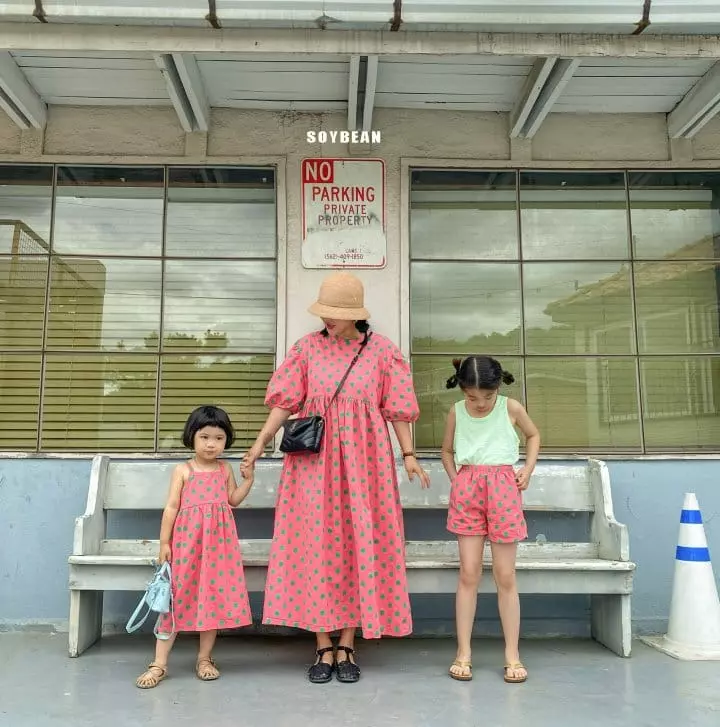 Soybean - Korean Women Fashion - #momslook - Mom Dot One-piece - 3
